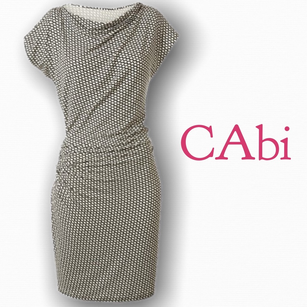 CAbi geo print dress
